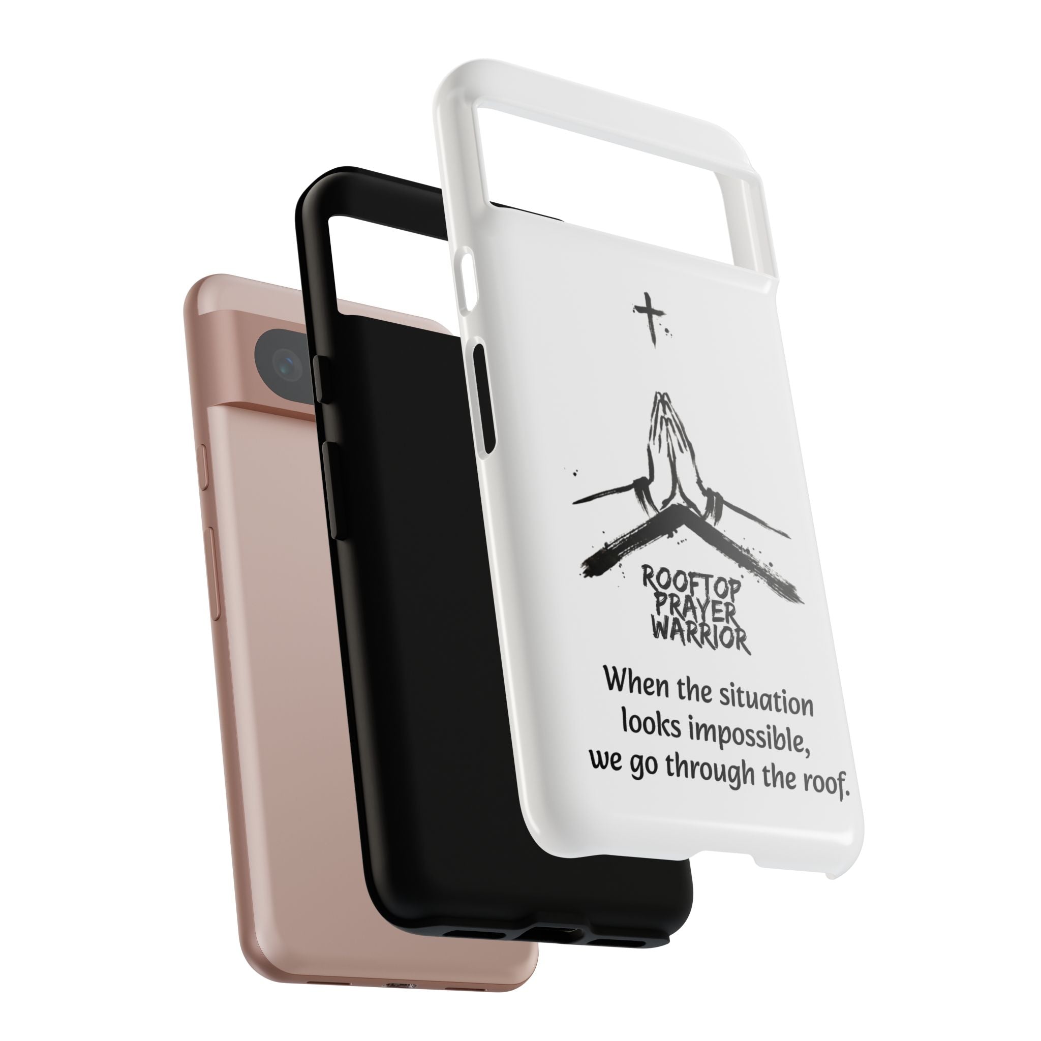 Rooftop Prayer Warrior Phone Case — iPhone, Samsung & Pixel