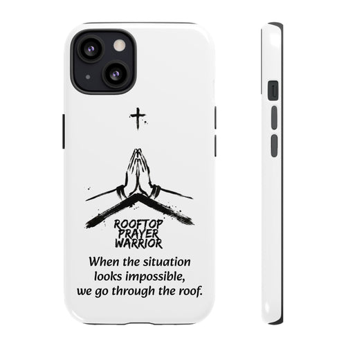 Rooftop Prayer Warrior Phone Case — iPhone, Samsung & Pixel
