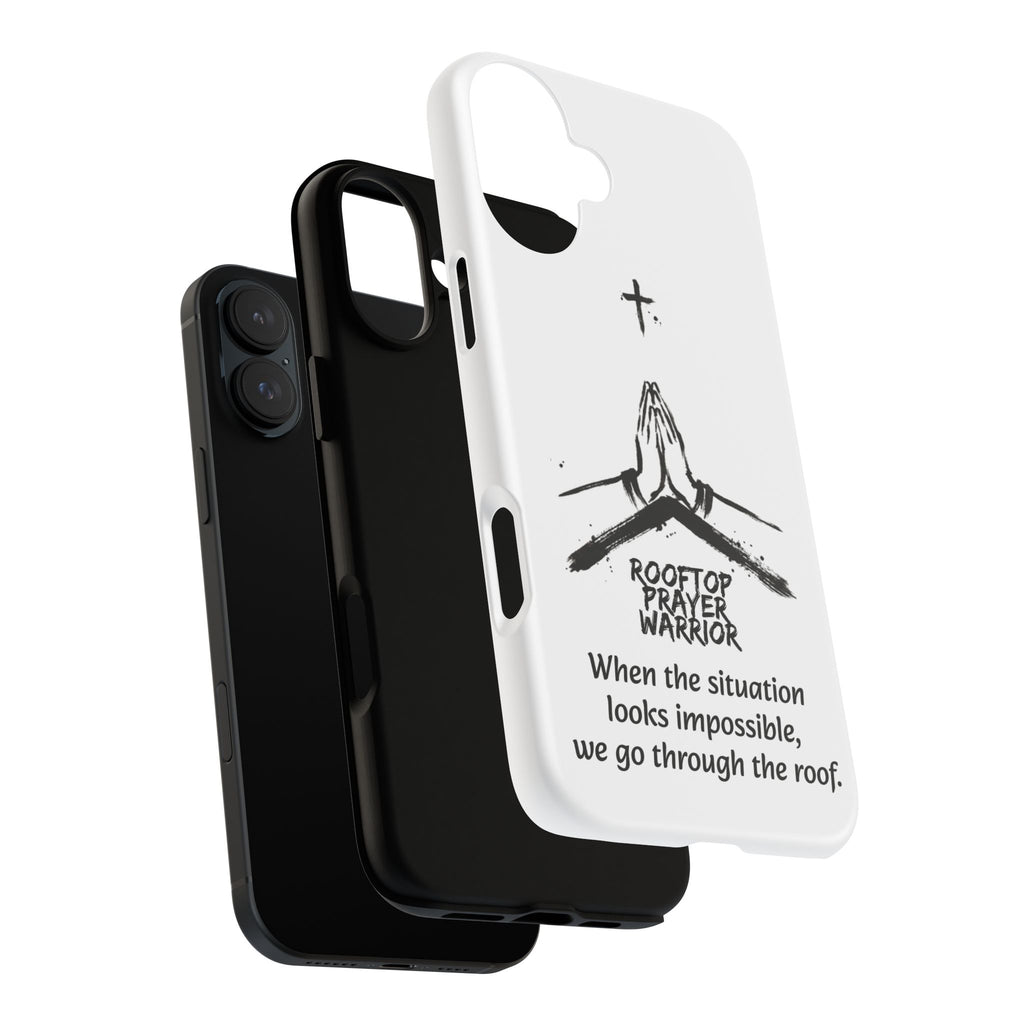 Rooftop Prayer Warrior Phone Case — iPhone, Samsung & Pixel