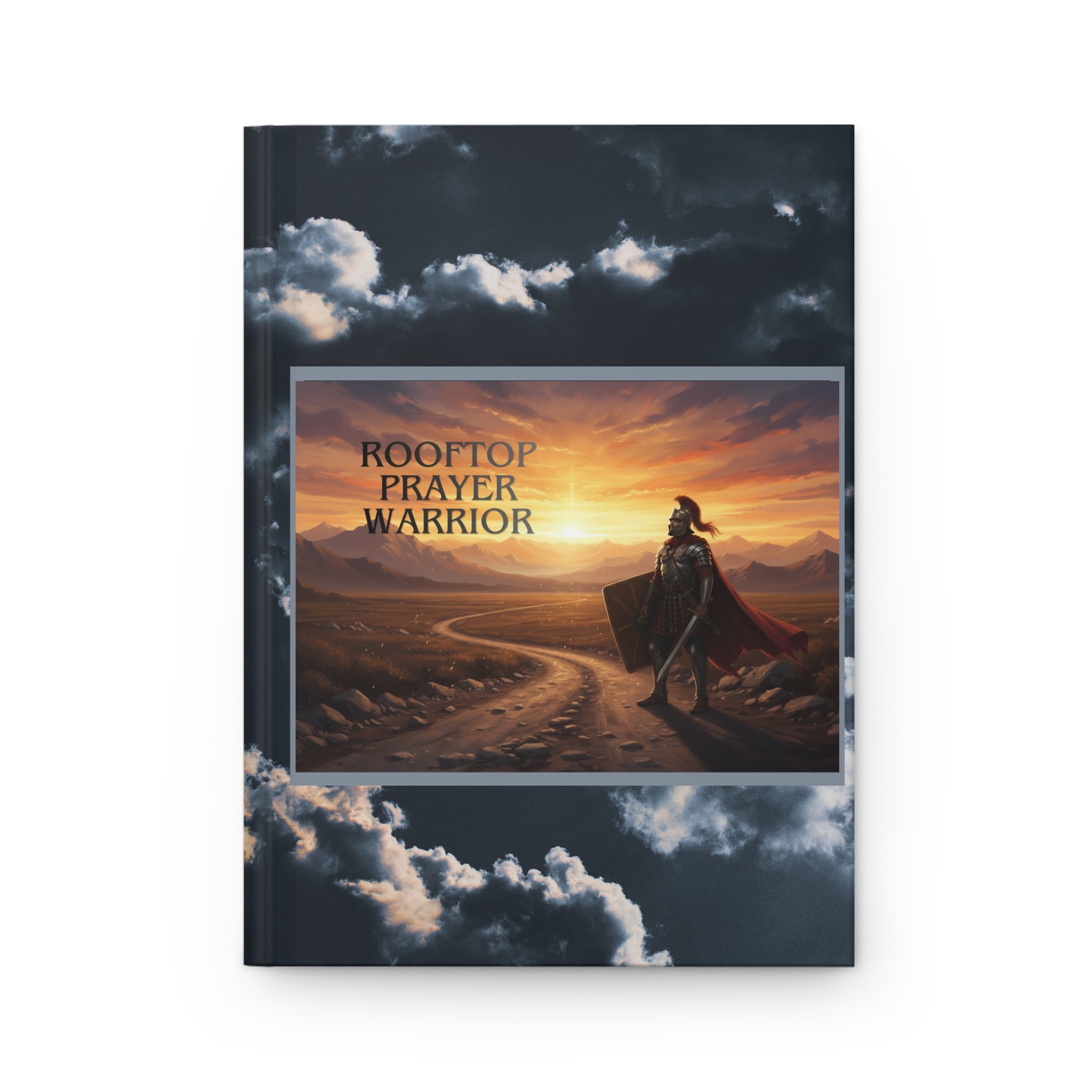 Prayer Warrior Journal — Rooftop Prayer Inspirational Hardcover Notebook