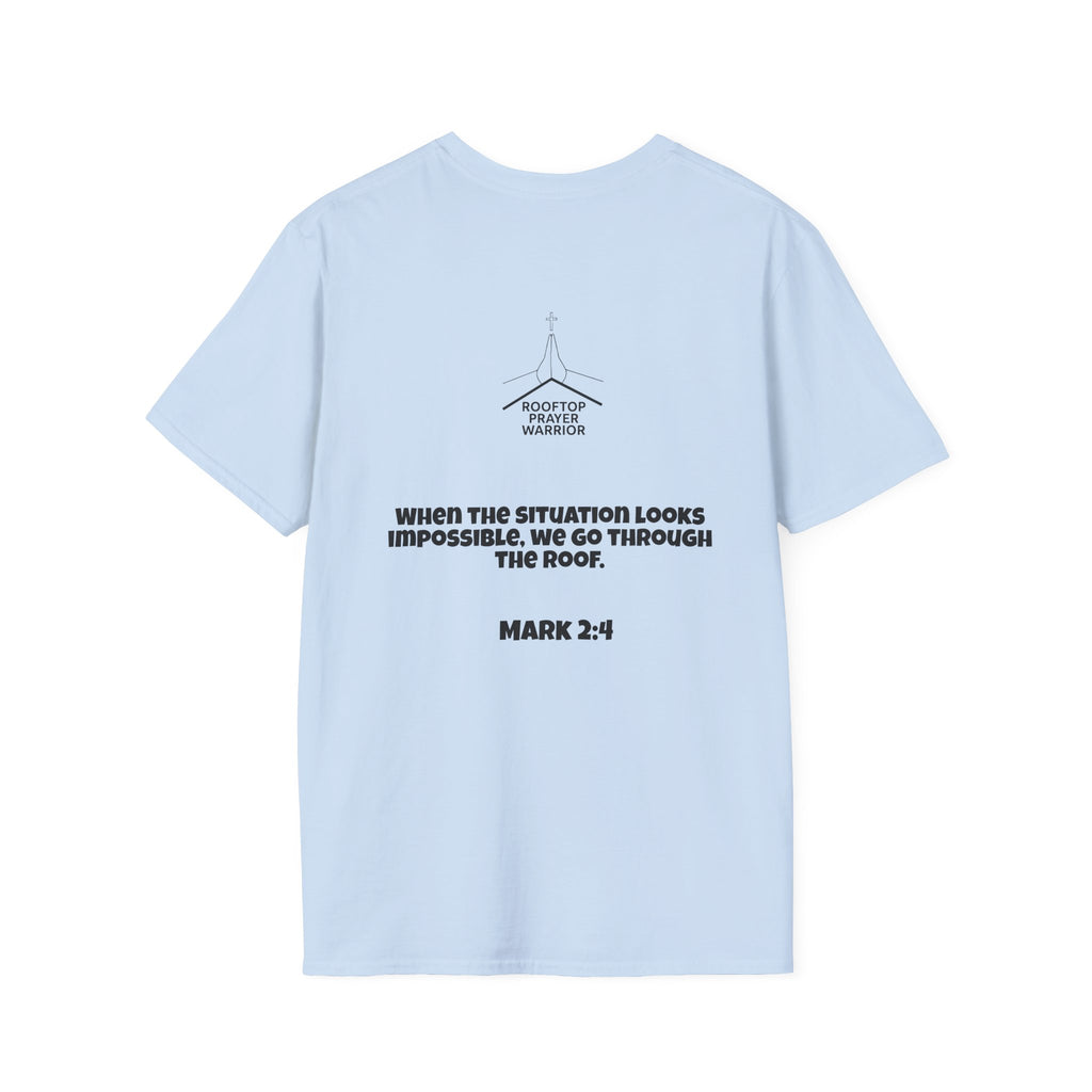 Rooftop Prayer Warrior T-Shirt — Light Colors