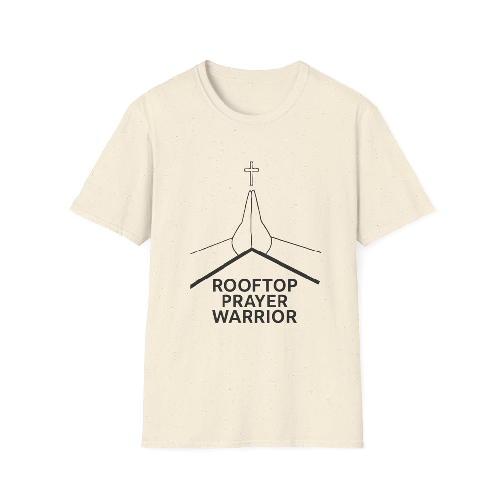 Rooftop Prayer Warrior T-Shirt — Light Colors