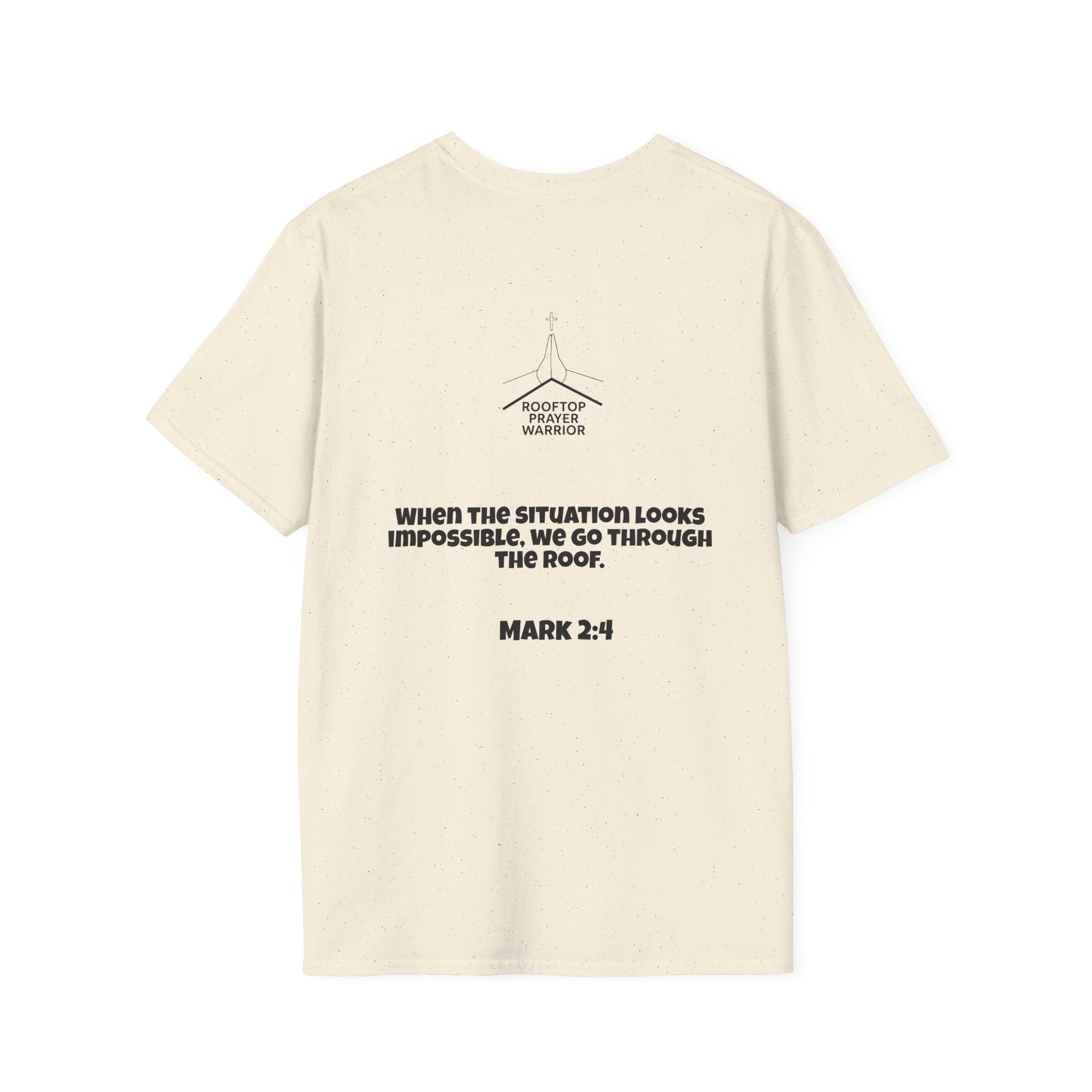 Rooftop Prayer Warrior T-Shirt — Light Colors