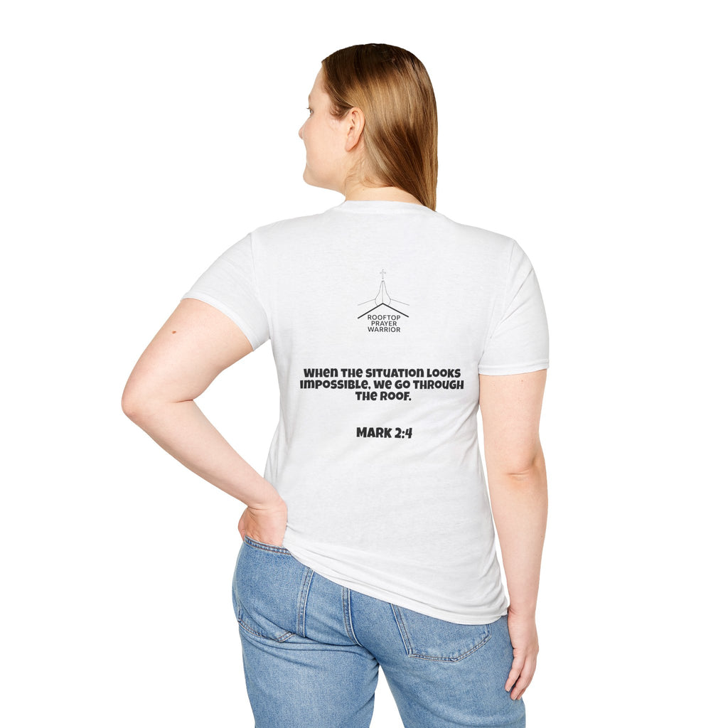 Rooftop Prayer Warrior T-Shirt — Light Colors