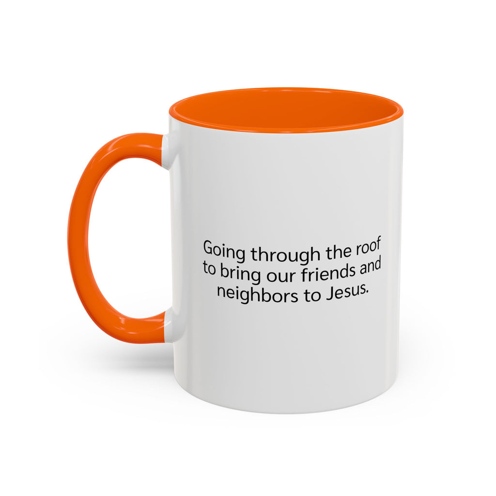 Rooftop Prayer Warrior Accent Coffee Mug