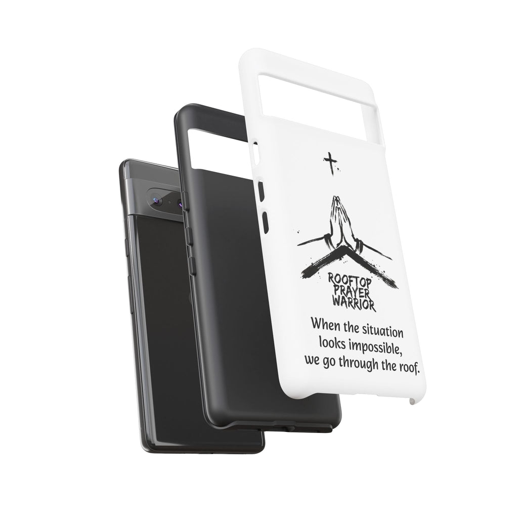 Rooftop Prayer Warrior Phone Case — iPhone, Samsung & Pixel