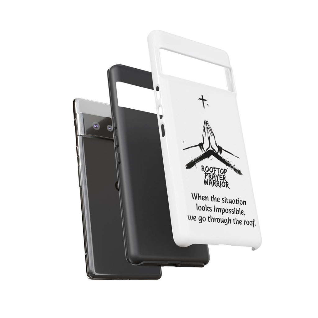 Rooftop Prayer Warrior Phone Case — iPhone, Samsung & Pixel