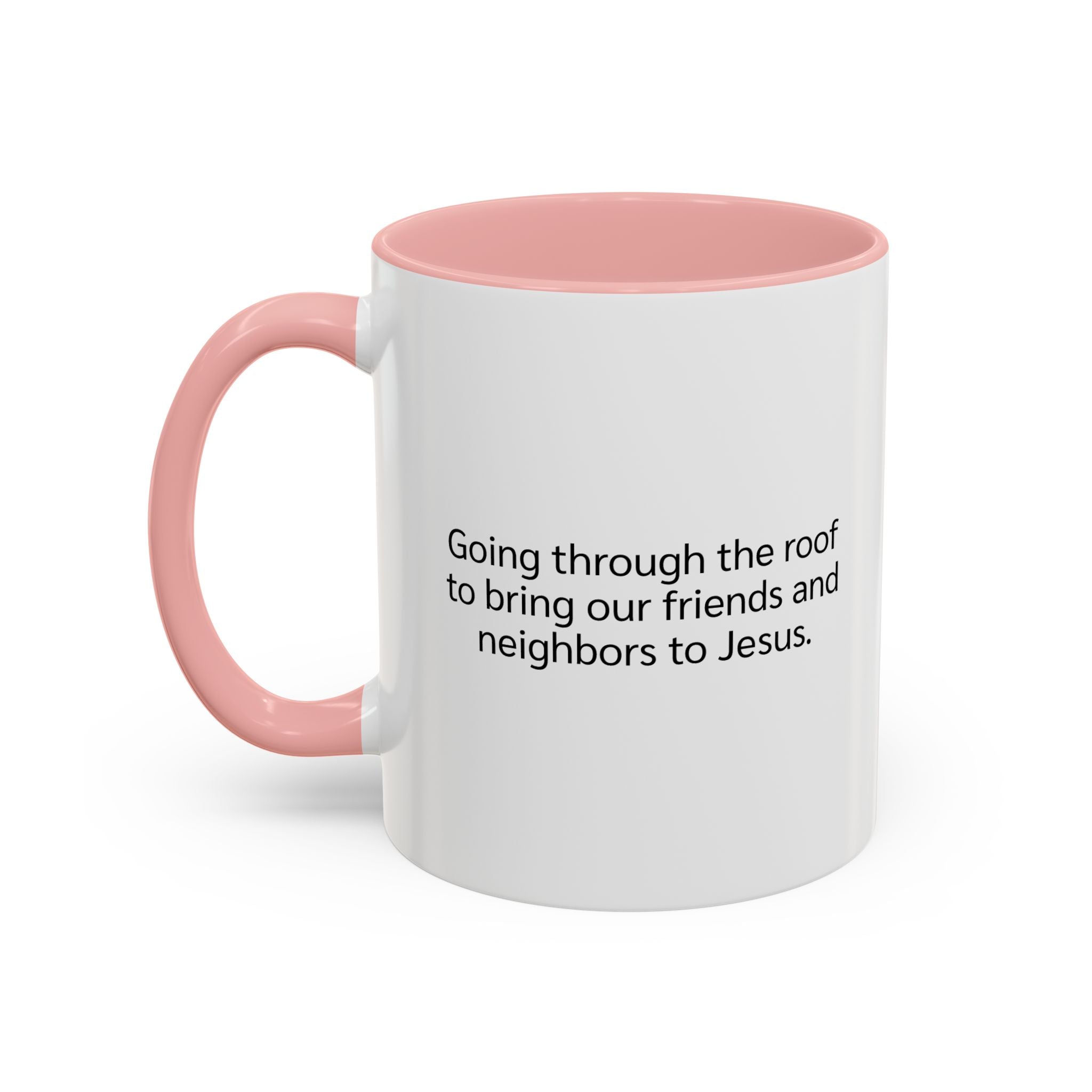 Rooftop Prayer Warrior Accent Coffee Mug