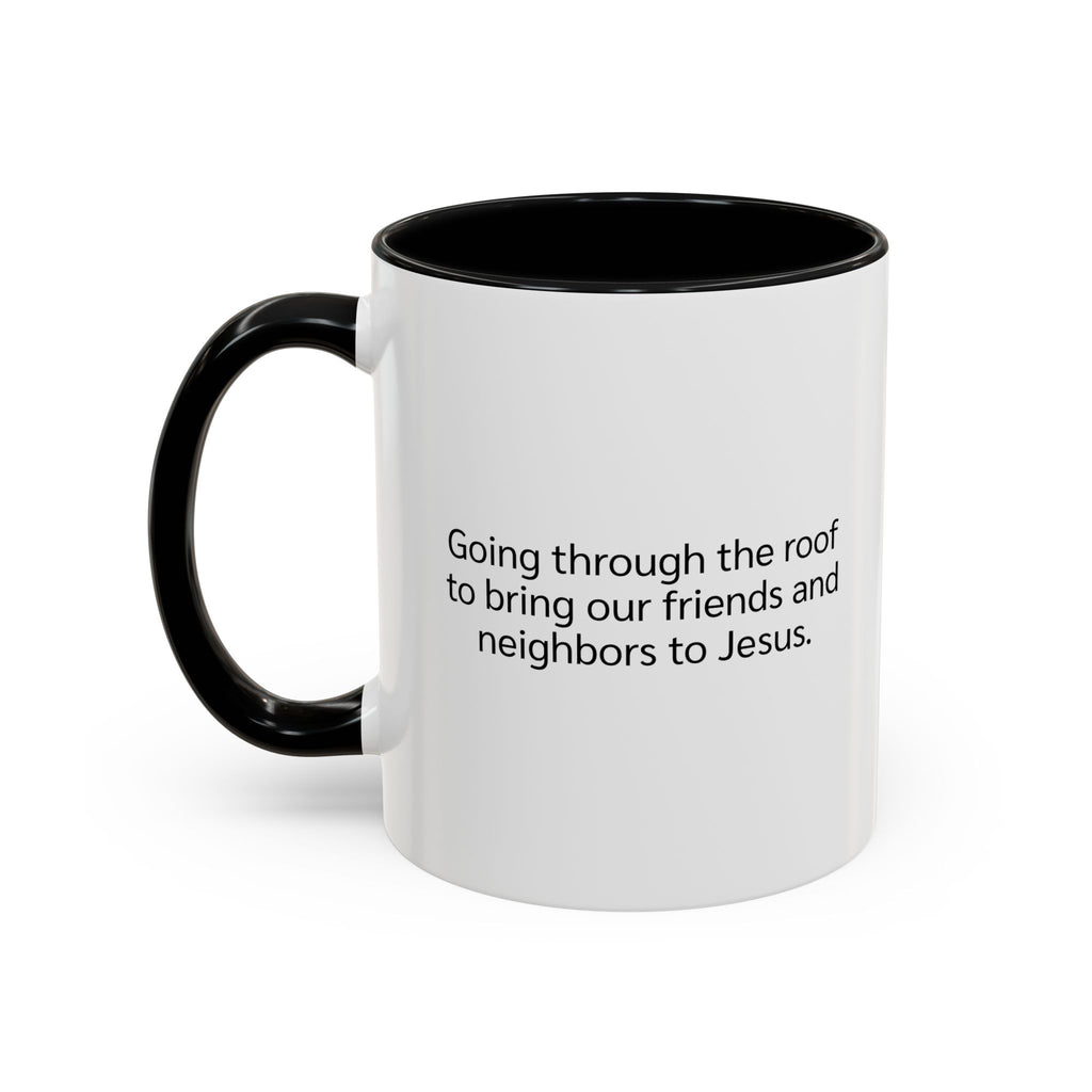 Rooftop Prayer Warrior Accent Coffee Mug