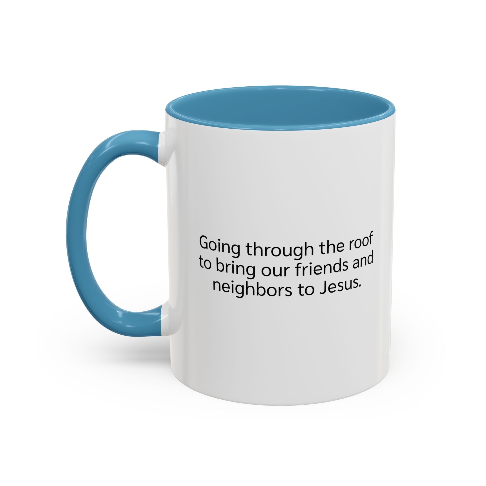 Rooftop Prayer Warrior Accent Coffee Mug