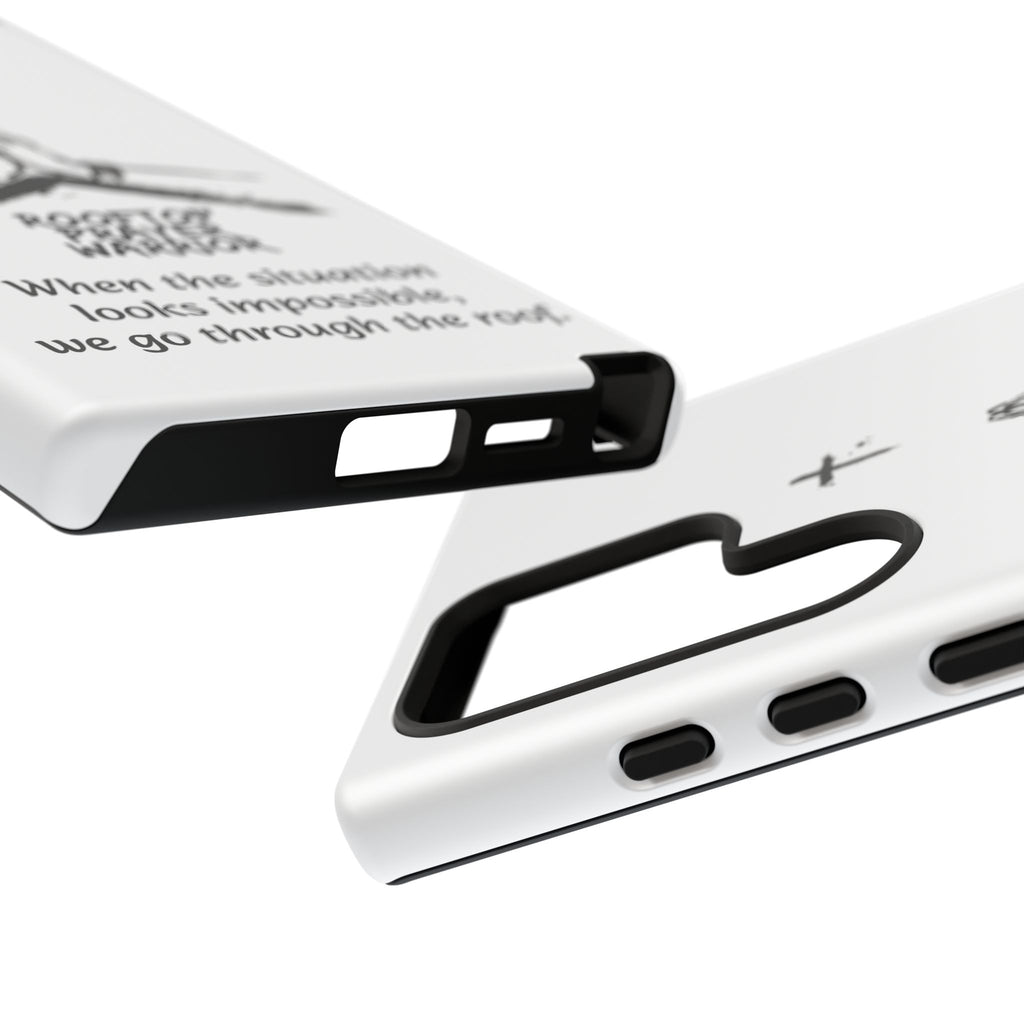 Rooftop Prayer Warrior Phone Case — iPhone, Samsung & Pixel