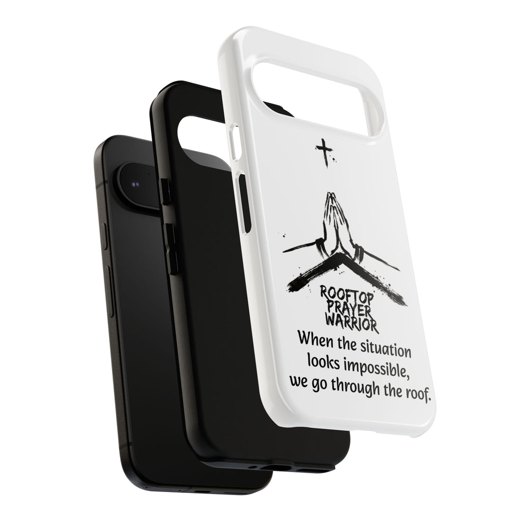 Rooftop Prayer Warrior Phone Case — iPhone, Samsung & Pixel