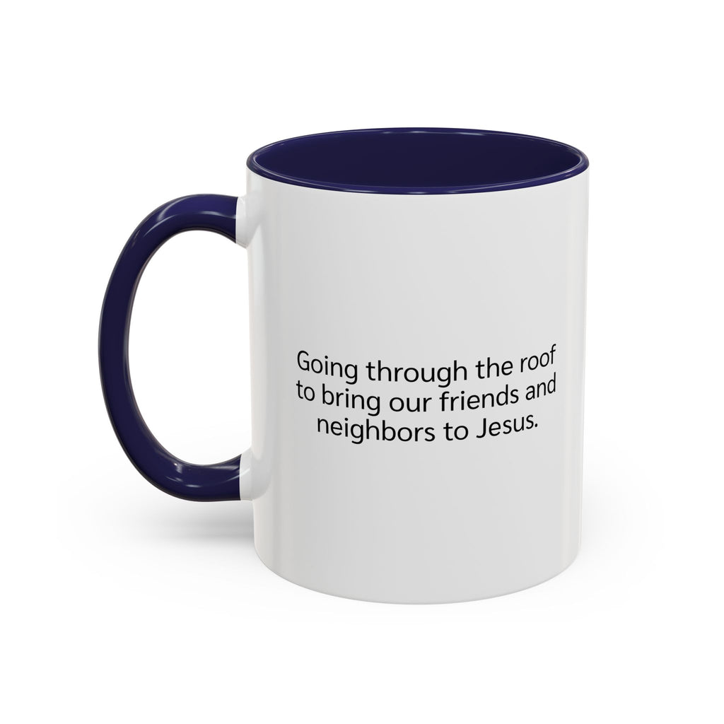Rooftop Prayer Warrior Accent Coffee Mug