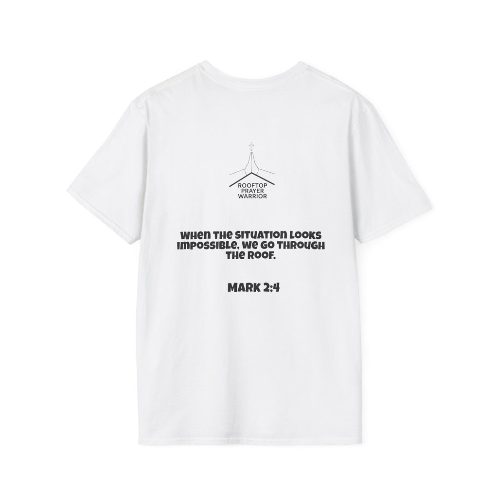 Rooftop Prayer Warrior T-Shirt — Light Colors