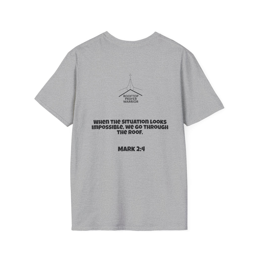 Rooftop Prayer Warrior T-Shirt — Light Colors