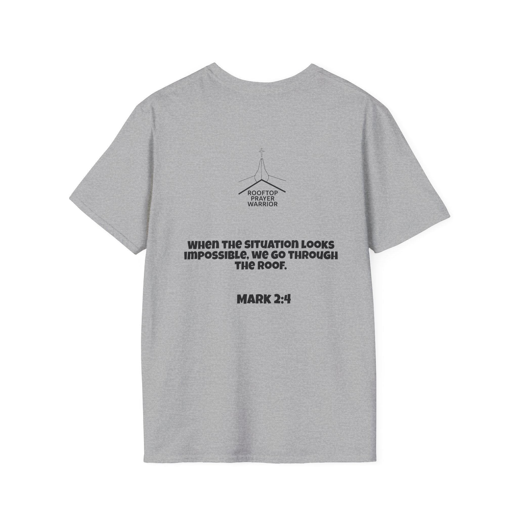 Rooftop Prayer Warrior T-Shirt — Light Colors