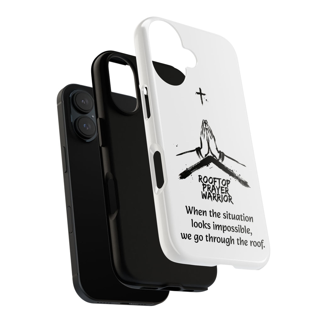 Rooftop Prayer Warrior Phone Case — iPhone, Samsung & Pixel