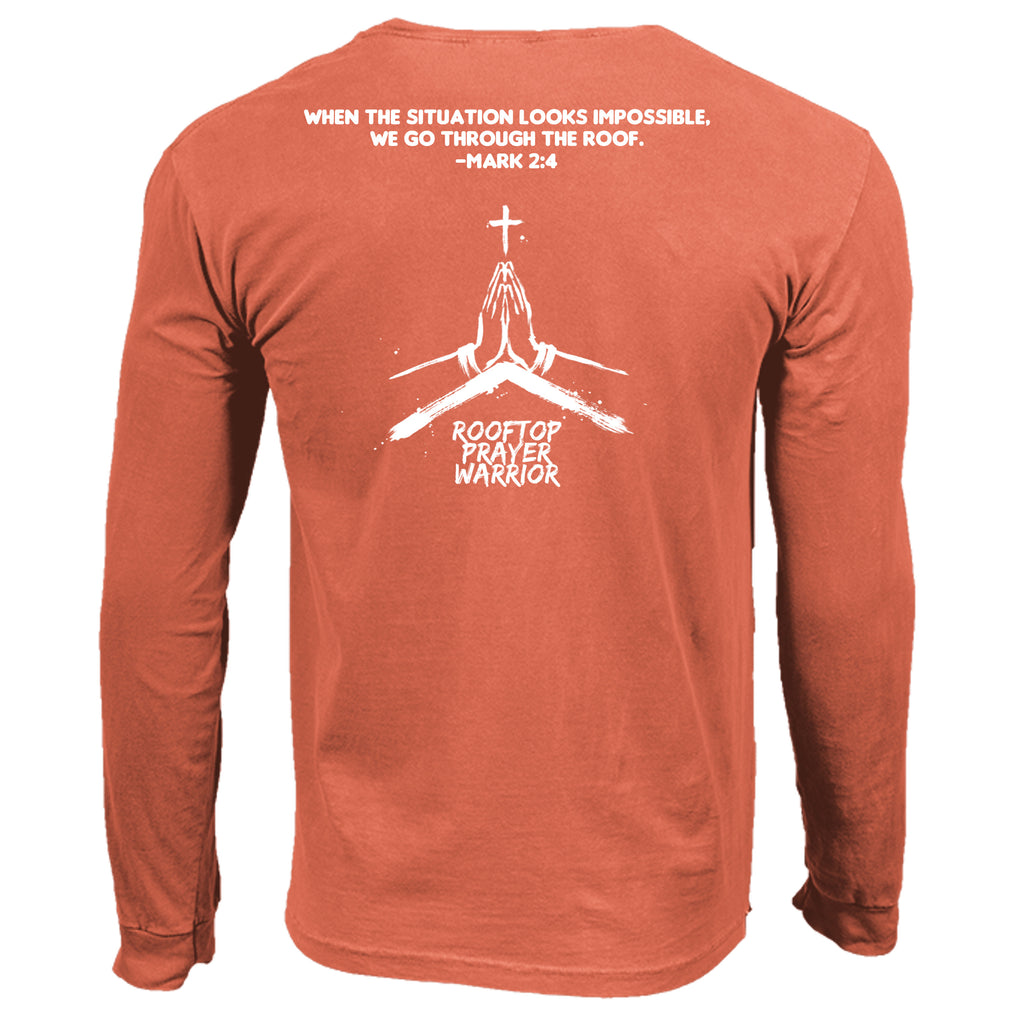 NEON RED ORANGE - C6014 - BACK